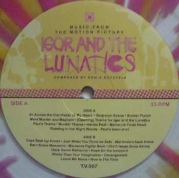 LP Sonia Rutstein: Igor And The Lunatics (Music From The Motion Picture) LTD | CLR
