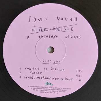 2LP Sonic Youth: A Thousand Leaves