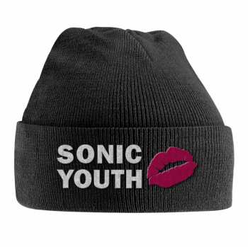 Merch Sonic Youth: Čapica Goo Logo Sonic Youth Vyšívaná