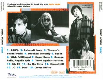 CD Sonic Youth: Dirty