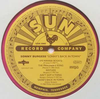 EP Sonny Burgess: Sonny's Back In Town LTD | CLR