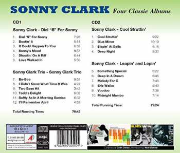 2CD Sonny Clark: Four Classic Albums