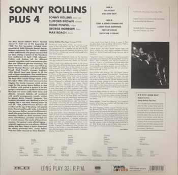 LP Sonny Rollins: Sonny Rollins Plus 4 LTD