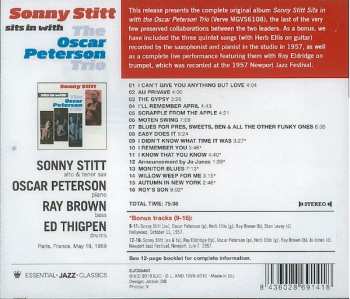 CD The Oscar Peterson Trio: Sonny Stitt Sits In With The Oscar Peterson Trio