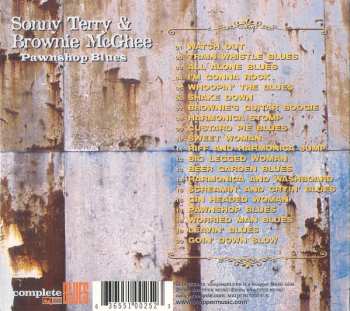 CD Sonny Terry & Brownie McGhee: Pawnshop Blues: Twenty Classic Early Recordings