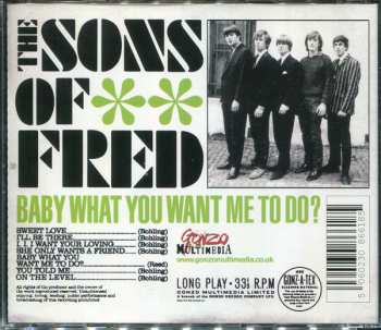 CD Sons Of Fred: Baby What You Want Me To Do?