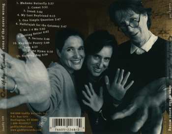 CD Sons Of The Never Wrong: One If By Hand