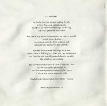 CD Sophie Hunger: Monday's Ghost