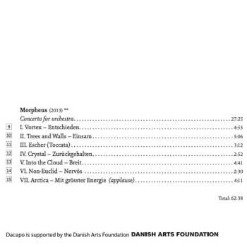 CD DR SymfoniOrkestret: Symphony No. 3; Morpheus