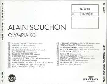 CD Alain Souchon: Olympia 1983