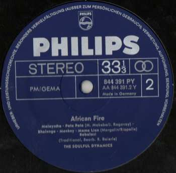LP Soulful Dynamics: African Fire