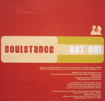 CD Soulstance: Act On!