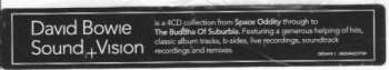 4CD/Box Set David Bowie: Sound + Vision