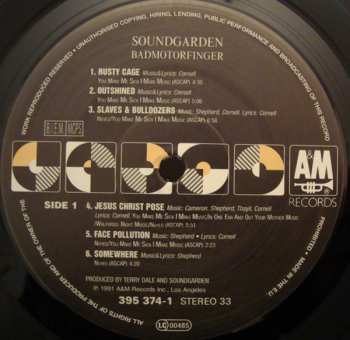 LP Soundgarden: Badmotorfinger