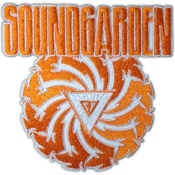 Merch Soundgarden: Soundgarden Woven Patch: Badmotorfinger Orange On White (standard)  Standard