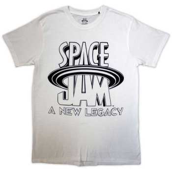 Merch Space Jam 2: Tričko 2 B&w Logo Space Jam