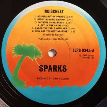 LP Sparks: Indiscreet