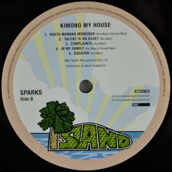 LP Sparks: Kimono My House