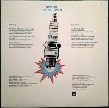 LP Sparks: No.1 In Heaven LTD | CLR