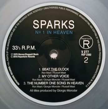 LP Sparks: No.1 In Heaven LTD | CLR