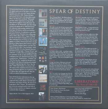 LP Spear Of Destiny: Liberators! The Best Of 1983-1988