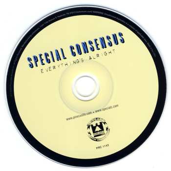 CD The Special Consensus: Everything's Alright