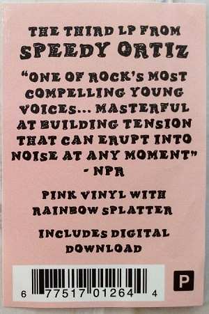 LP/SP Speedy Ortiz: Twerp Verse CLR