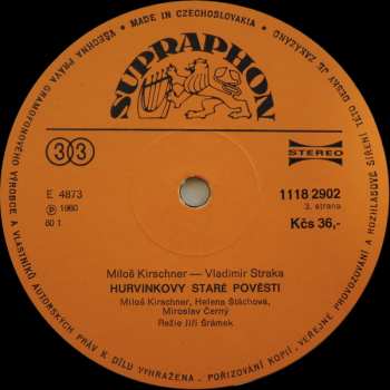 2LP Spejbl & Hurvínek: Hurvínkovy Staré Pověsti