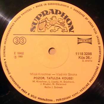 LP Spejbl & Hurvínek: Pozor, Taťulda Kouše!
