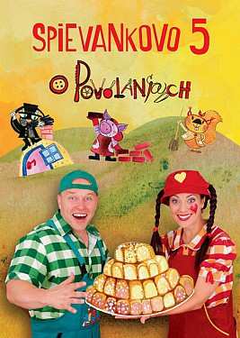 2DVD Mária Podhradská: Spievankovo 5: O povolaniach