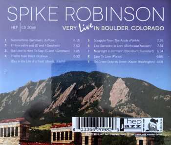 CD Spike Robinson: Very Live In Boulder, Colorado