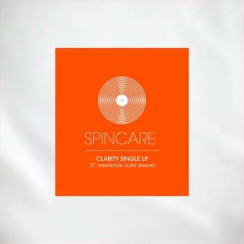 Audiotechnika Spincare Clarity 12 Inch Single Lp Resealable Outer Record Sleeves