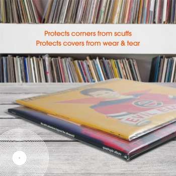 Audiotechnika Spincare Density 12 Inch 400g Polythene Outer Vinyl Record Sleeves - 50 Ks