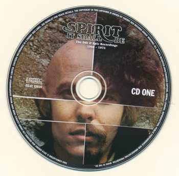 5CD/Box Set Spirit: It Shall Be: The Ode & Epic Recordings 1968-1972