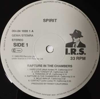 LP Spirit: Rapture In The Chambers