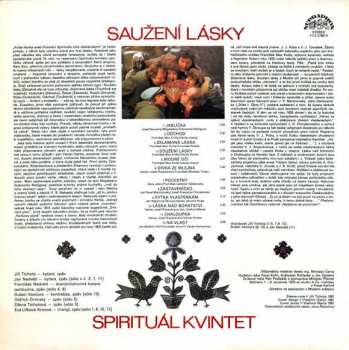 LP Spirituál Kvintet: Saužení Lásky