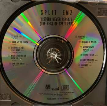 CD Split Enz: History Never Repeats (The Best Of Split Enz)