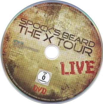 2CD/DVD Spock's Beard: The X Tour - Live DLX | LTD