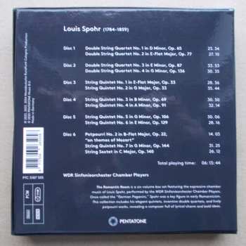 6CD/Box Set Louis Spohr: The Romantic Room (Chamber Works by Spohr)