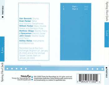 CD Evan Parker: Live
