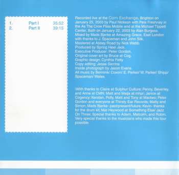 CD Evan Parker: Live