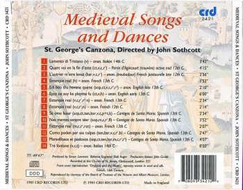 CD St. George's Canzona: Medieval Songs And Dances