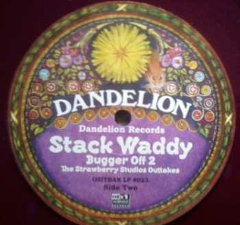 LP Stack Waddy: Bugger Off 2 (The Strawberry Studios Outtakes) CLR | LTD | NUM