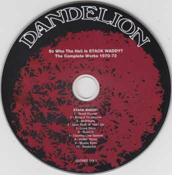 3CD Stack Waddy: So Who The Hell Is Stack Waddy? The Complete Works 1970-72