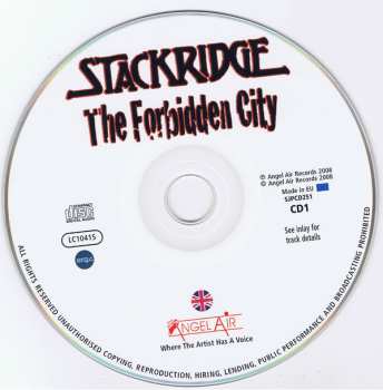 2CD Stackridge: The Forbidden City