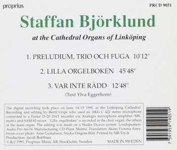 CD Staffan Björklund: At The Cathedral Organ Of Linköping