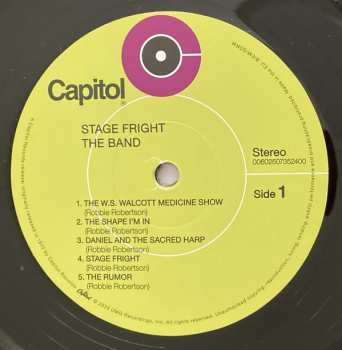 LP/2CD/SP/Box Set/Blu-ray The Band: Stage Fright DLX