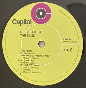 LP/2CD/SP/Box Set/Blu-ray The Band: Stage Fright DLX