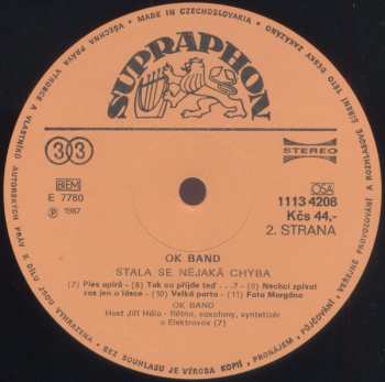LP OK Band: Stala Se Nějaká Chyba
