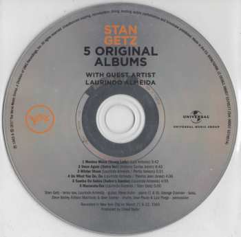 5CD/Box Set Stan Getz: 5 Original Albums, Vol. 2